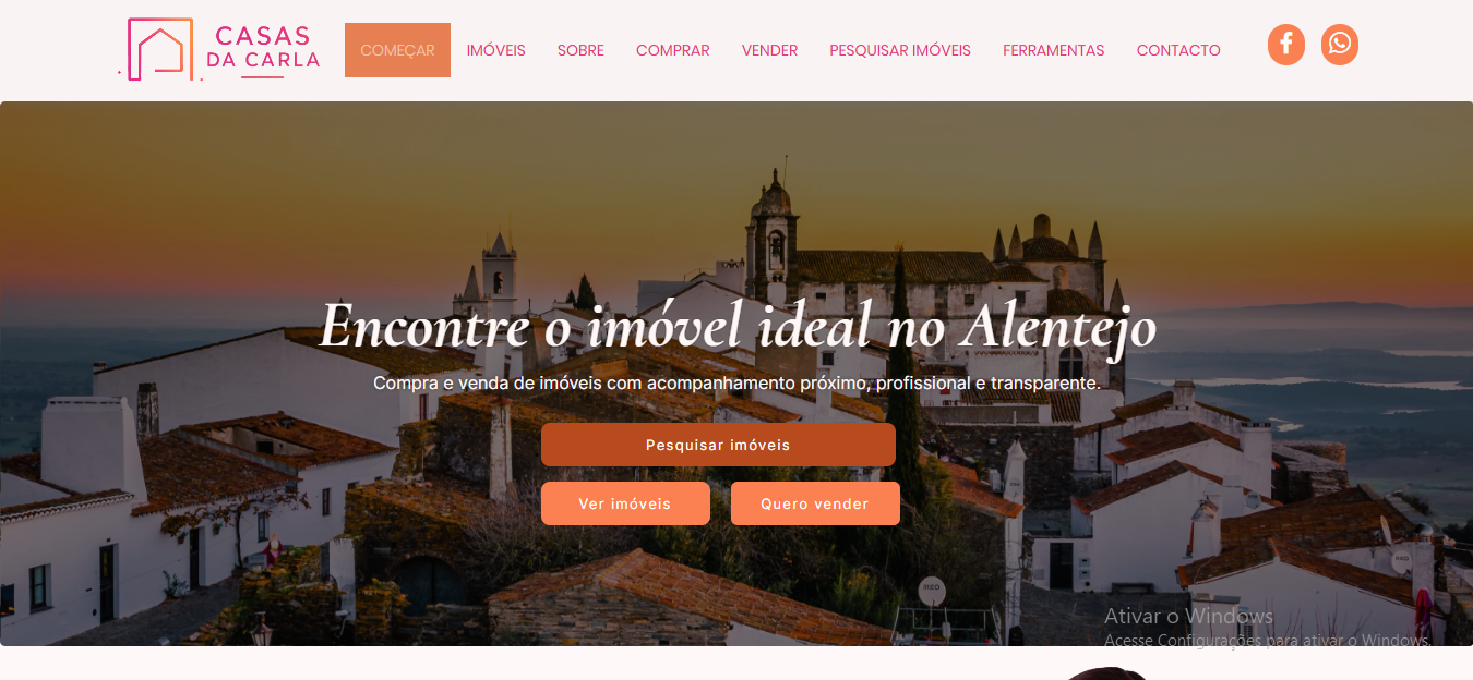Website Cátia Santa Maria